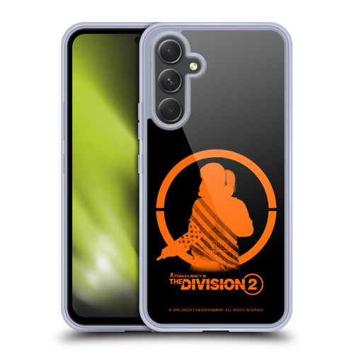Tom Clancy's The Division 2 Characters Female Agent Soft Gel Case for Samsung Galaxy A54 5G