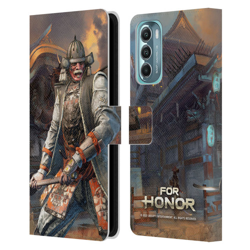 For Honor Characters Kensei Leather Book Wallet Case Cover For Motorola Moto G Stylus 5G (2022)