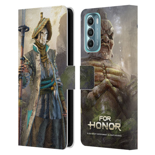 For Honor Characters Nobushi Leather Book Wallet Case Cover For Motorola Moto G Stylus 5G (2022)