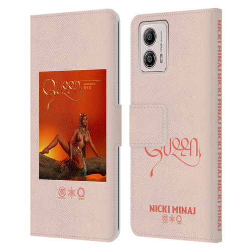 Nicki Minaj Album Queen Leather Book Wallet Case Cover For Motorola Moto G53 5G