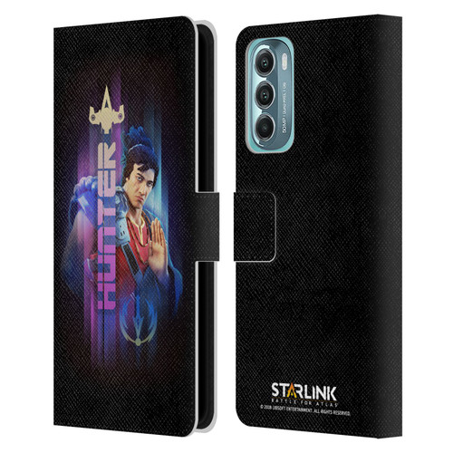 Starlink Battle for Atlas Character Art Hunter Hakka Leather Book Wallet Case Cover For Motorola Moto G Stylus 5G (2022)