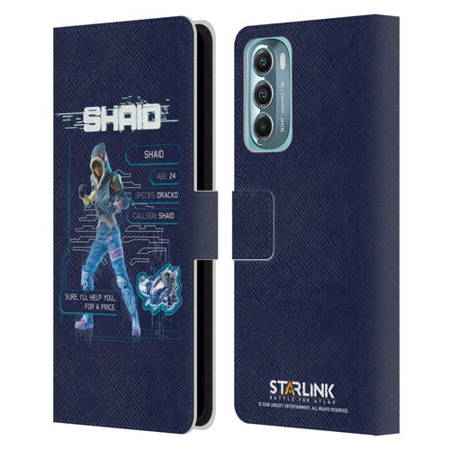 Starlink Battle for Atlas Character Art Shaid 2 Leather Book Wallet Case Cover For Motorola Moto G Stylus 5G (2022)