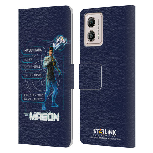 Starlink Battle for Atlas Character Art Mason Leather Book Wallet Case Cover For Motorola Moto G53 5G
