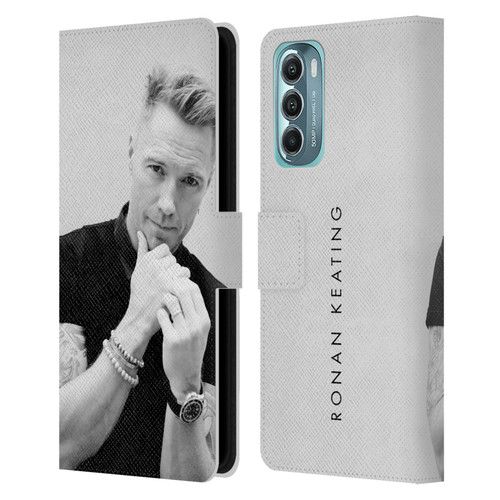 Ronan Keating Twenty Twenty Portrait 1 Leather Book Wallet Case Cover For Motorola Moto G Stylus 5G (2022)