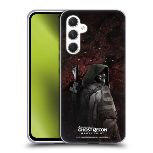 Tom Clancy's Ghost Recon Breakpoint Character Art Colonel Walker Soft Gel Case for Samsung Galaxy A54 5G