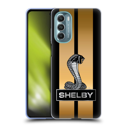 Shelby Car Graphics Gold Soft Gel Case for Motorola Moto G Stylus 5G (2022)