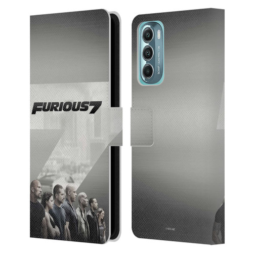 Fast & Furious Franchise Key Art Furious 7 Leather Book Wallet Case Cover For Motorola Moto G Stylus 5G (2022)