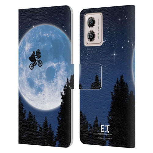 E.T. Graphics Poster Leather Book Wallet Case Cover For Motorola Moto G53 5G
