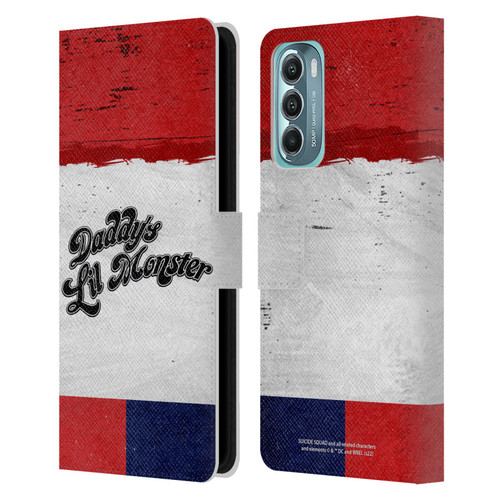 Suicide Squad 2016 Graphics Harley Quinn Costume Leather Book Wallet Case Cover For Motorola Moto G Stylus 5G (2022)