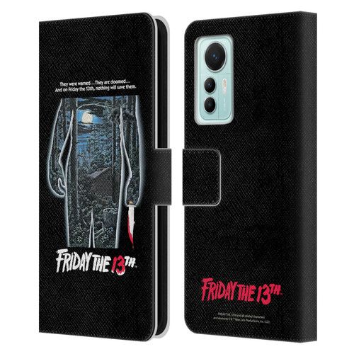 Friday the 13th 1980 Graphics Poster Leather Book Wallet Case Cover For Xiaomi 12 Lite