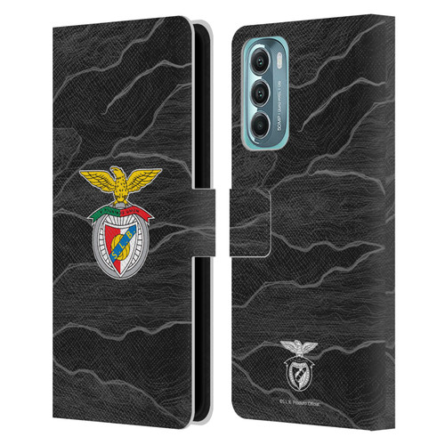 S.L. Benfica 2021/22 Crest Kit Goalkeeper Leather Book Wallet Case Cover For Motorola Moto G Stylus 5G (2022)