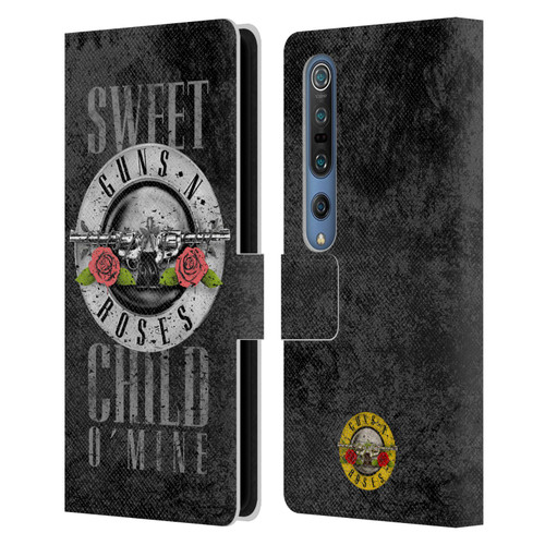 Guns N' Roses Vintage Sweet Child O' Mine Leather Book Wallet Case Cover For Xiaomi Mi 10 5G / Mi 10 Pro 5G