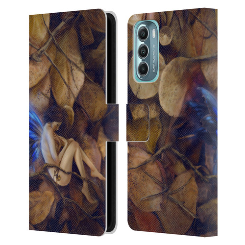 Selina Fenech Fairies Autumn Slumber Leather Book Wallet Case Cover For Motorola Moto G Stylus 5G (2022)