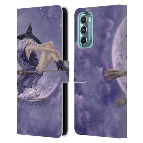 Selina Fenech Gothic Bewitched Leather Book Wallet Case Cover For Motorola Moto G Stylus 5G (2022)