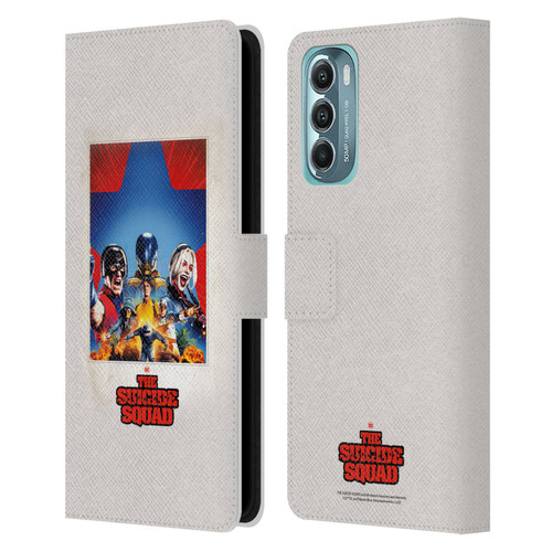 The Suicide Squad 2021 Character Poster Group Leather Book Wallet Case Cover For Motorola Moto G Stylus 5G (2022)
