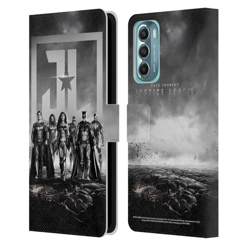 Zack Snyder's Justice League Snyder Cut Graphics Group Poster Leather Book Wallet Case Cover For Motorola Moto G Stylus 5G (2022)