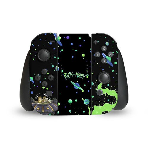 Rick And Morty Graphics The Space Cruiser Vinyl Sticker Skin Decal Cover for Nintendo Switch Joy Controller