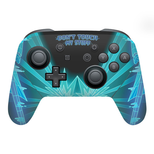 Rick And Morty Graphics Don't Touch My Stuff Vinyl Sticker Skin Decal Cover for Nintendo Switch Pro Controller