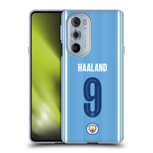 Manchester City Man City FC 2023/24 Players Home Kit Erling Haaland Soft Gel Case for Motorola Edge X30