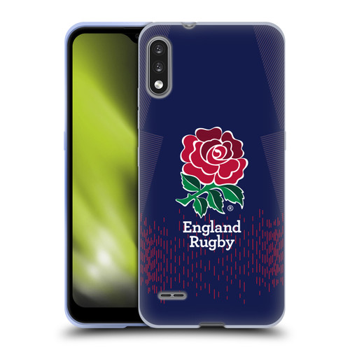 England Rugby Union 2023/24 Crest Kit Away Soft Gel Case for LG K22