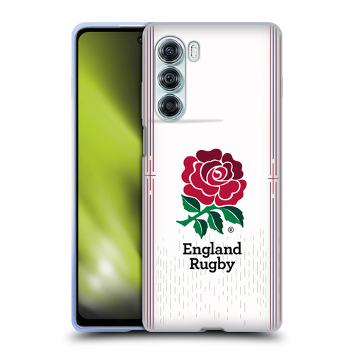 England Rugby Union 2023/24 Crest Kit Home Soft Gel Case for Motorola Edge S30 / Moto G200 5G