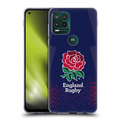 England Rugby Union 2023/24 Crest Kit Away Soft Gel Case for Motorola Moto G Stylus 5G 2021