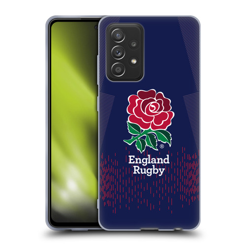 England Rugby Union 2023/24 Crest Kit Away Soft Gel Case for Samsung Galaxy A52 / A52s / 5G (2021)