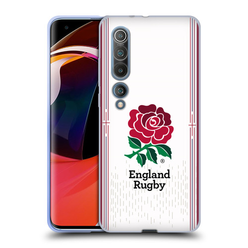 England Rugby Union 2023/24 Crest Kit Home Soft Gel Case for Xiaomi Mi 10 5G / Mi 10 Pro 5G