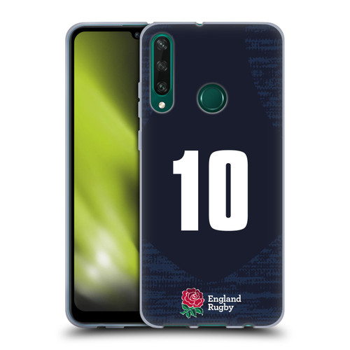 England Rugby Union 2020/21 Players Away Kit Position 10 Soft Gel Case for Huawei Y6p