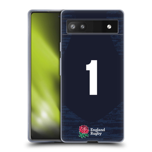 England Rugby Union 2020/21 Players Away Kit Position 1 Soft Gel Case for Google Pixel 6a