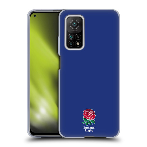 England Rugby Union 2016/17 The Rose Plain Navy Soft Gel Case for Xiaomi Mi 10T 5G