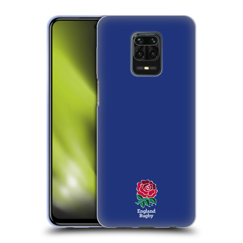 England Rugby Union 2016/17 The Rose Plain Navy Soft Gel Case for Xiaomi Redmi Note 9 Pro/Redmi Note 9S