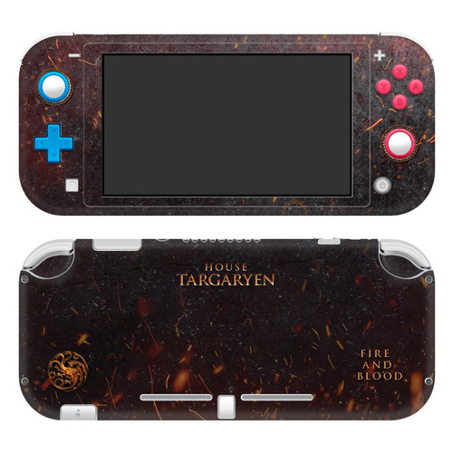 House Of The Dragon: Television Series Sigils And Characters House Targaryen Vinyl Sticker Skin Decal Cover for Nintendo Switch Lite