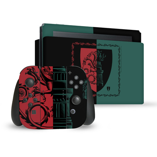 House Of The Dragon: Television Series Sigils And Characters Targaryen And Hightower Vinyl Sticker Skin Decal Cover for Nintendo Switch Bundle