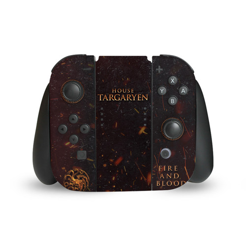 House Of The Dragon: Television Series Sigils And Characters House Targaryen Vinyl Sticker Skin Decal Cover for Nintendo Switch Joy Controller