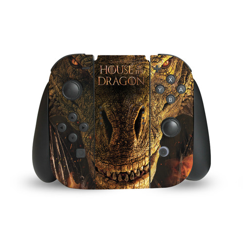 House Of The Dragon: Television Series Sigils And Characters Poster Vinyl Sticker Skin Decal Cover for Nintendo Switch Joy Controller