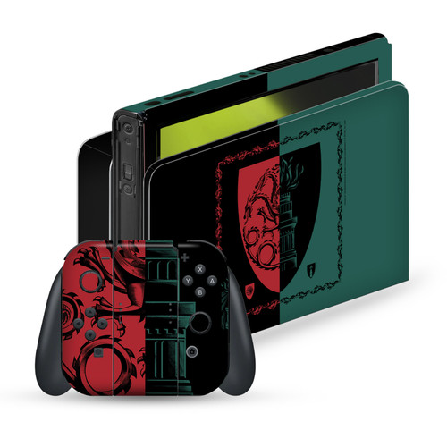 House Of The Dragon: Television Series Sigils And Characters Targaryen And Hightower Vinyl Sticker Skin Decal Cover for Nintendo Switch OLED