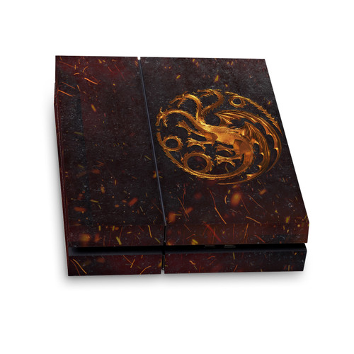 House Of The Dragon: Television Series Sigils And Characters House Targaryen Vinyl Sticker Skin Decal Cover for Sony PS4 Console