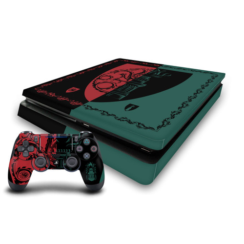 House Of The Dragon: Television Series Sigils And Characters Targaryen And Hightower Vinyl Sticker Skin Decal Cover for Sony PS4 Slim Console & Controller