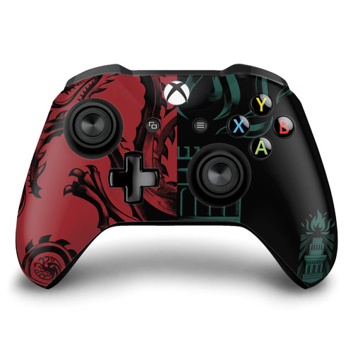 House Of The Dragon: Television Series Sigils And Characters Targaryen And Hightower Vinyl Sticker Skin Decal Cover for Microsoft Xbox One S / X Controller