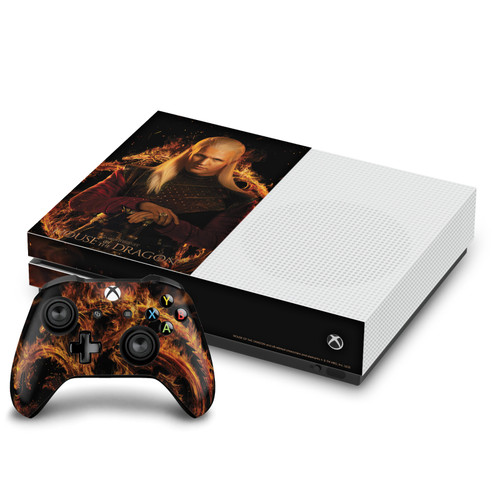 House Of The Dragon: Television Series Sigils And Characters Daemon Vinyl Sticker Skin Decal Cover for Microsoft One S Console & Controller