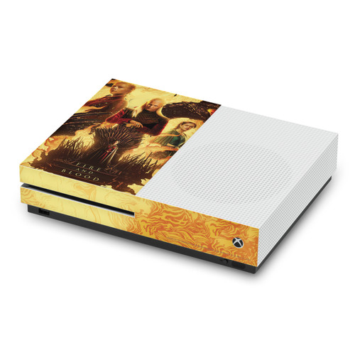 House Of The Dragon: Television Series Sigils And Characters Fire And Blood Vinyl Sticker Skin Decal Cover for Microsoft Xbox One S Console
