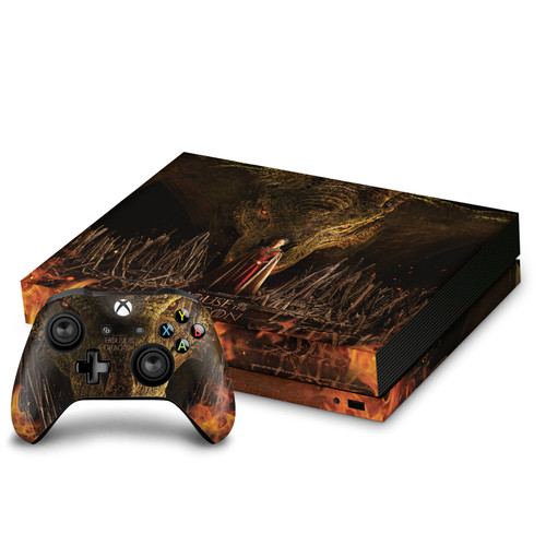 House Of The Dragon: Television Series Sigils And Characters Poster Vinyl Sticker Skin Decal Cover for Microsoft Xbox One X Bundle