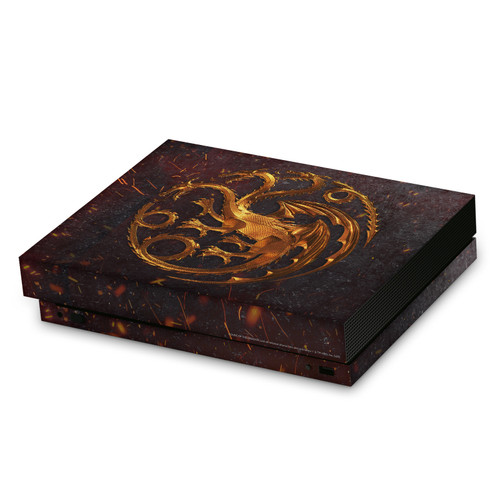 House Of The Dragon: Television Series Sigils And Characters House Targaryen Vinyl Sticker Skin Decal Cover for Microsoft Xbox One X Console