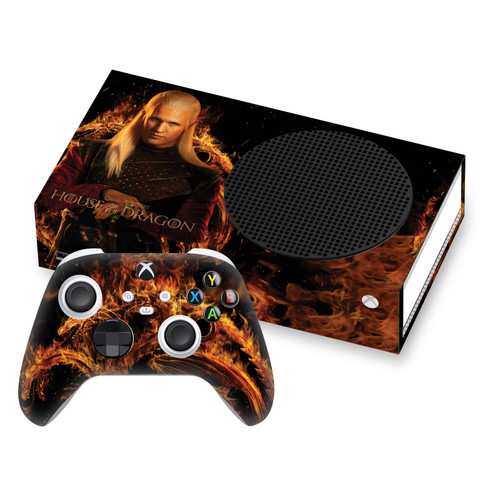 House Of The Dragon: Television Series Sigils And Characters Daemon Vinyl Sticker Skin Decal Cover for Microsoft Series S Console & Controller