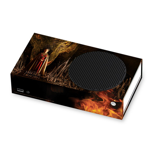 House Of The Dragon: Television Series Sigils And Characters Poster Vinyl Sticker Skin Decal Cover for Microsoft Xbox Series S Console