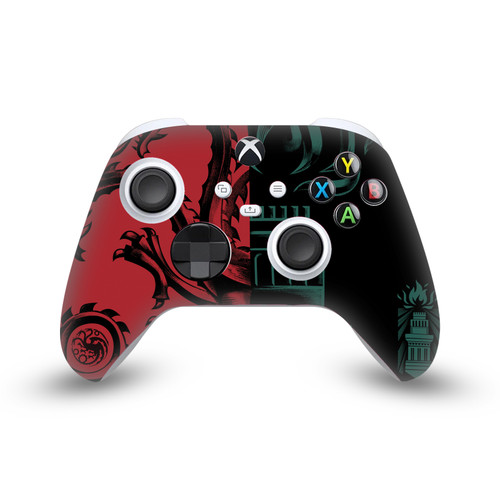 House Of The Dragon: Television Series Sigils And Characters Targaryen And Hightower Vinyl Sticker Skin Decal Cover for Microsoft Xbox Series X / Series S Controller