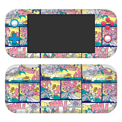 Tom and Jerry Graphics Outdoor Chase Comic Vinyl Sticker Skin Decal Cover for Nintendo Switch Lite