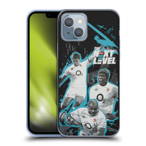 England Rugby Union Mural Next Level Soft Gel Case for Apple iPhone 14