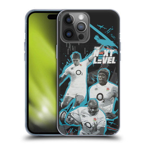 England Rugby Union Mural Next Level Soft Gel Case for Apple iPhone 14 Pro Max